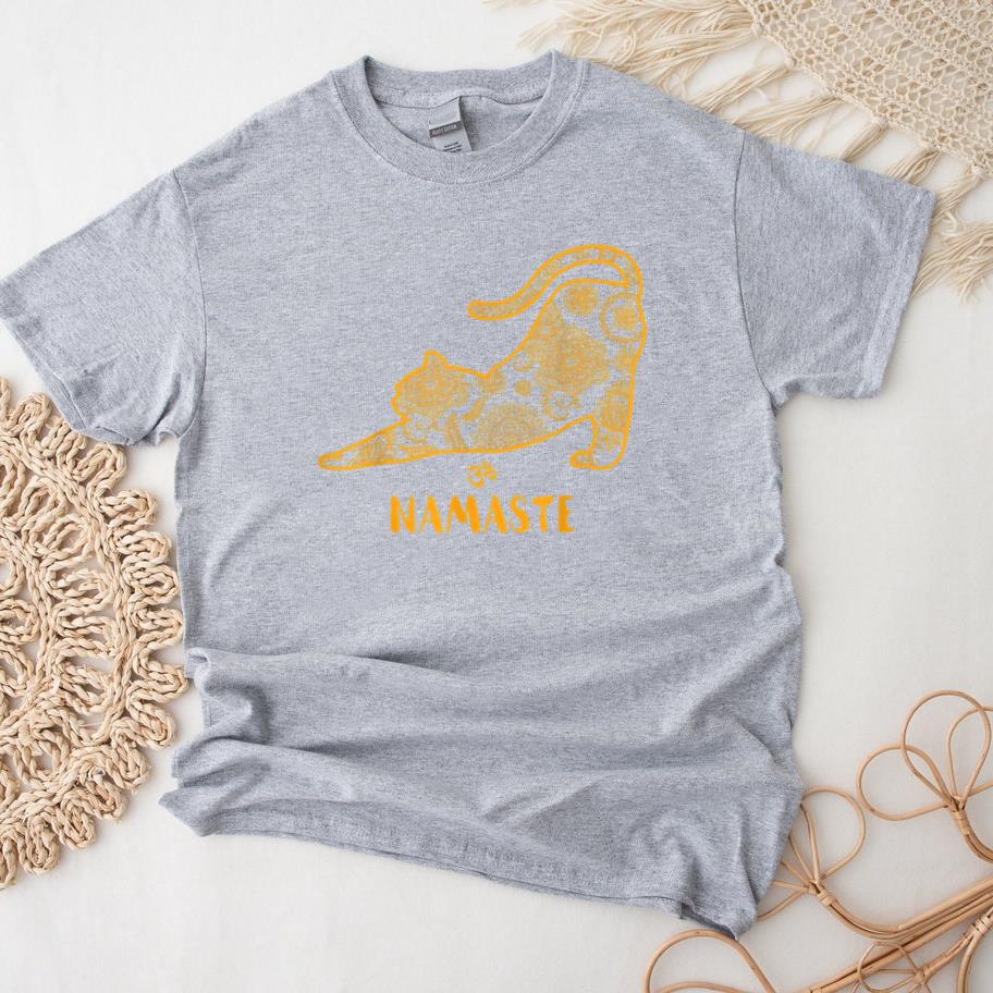 Cat Yoga Namaste T-Shirt