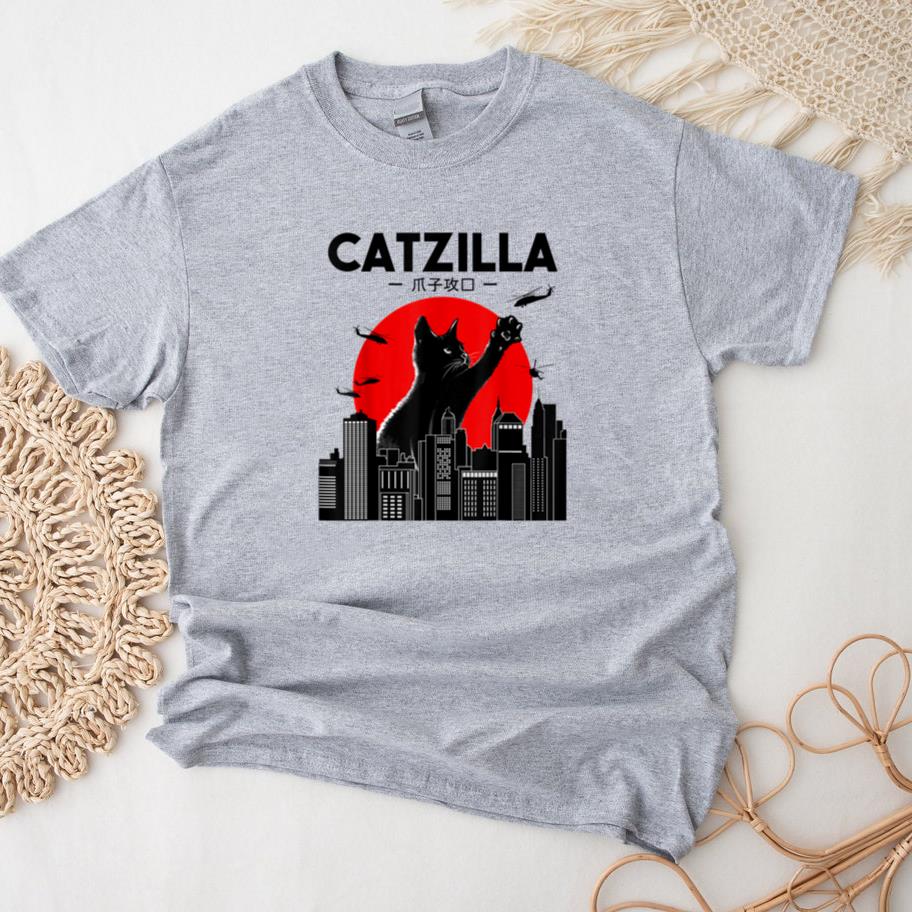 Catzilla Funny Cat T-Shirt
