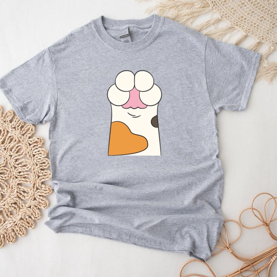 Cute Cat Paw Design T-Shirt