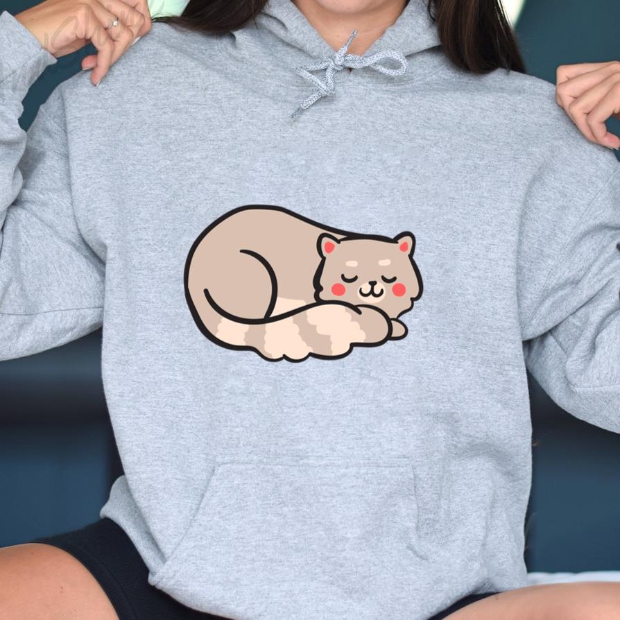 Cute Cat Stroke Kitten Hoodie
