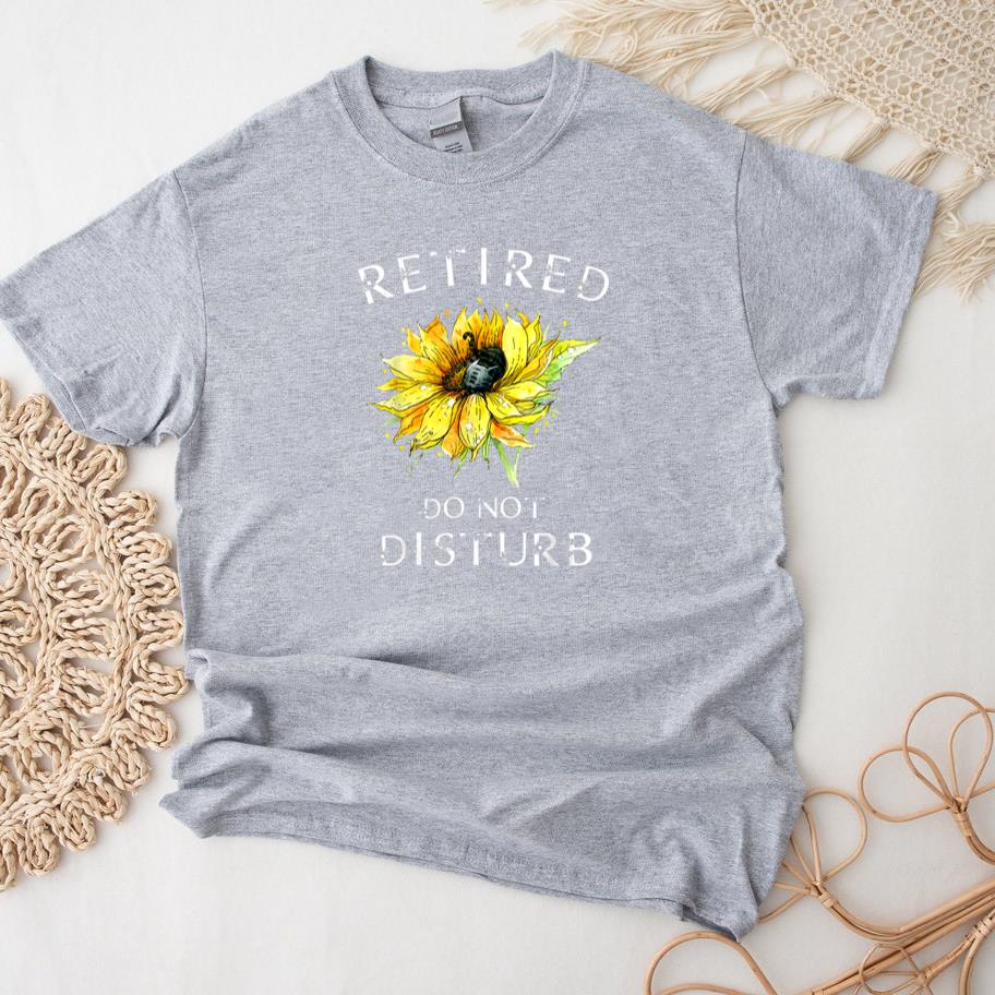 Do Not Disturb Retirement Retired Cat T-Shirt