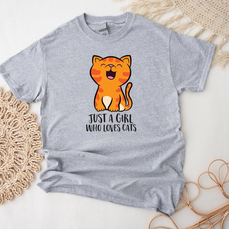 Just A Girl Who Loves Cats T-Shirt