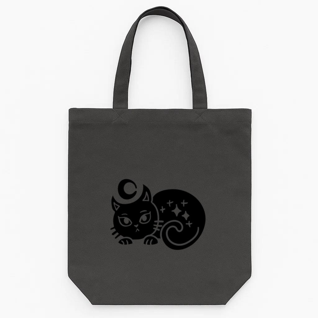 Magic Cat Tote Canvas Bag