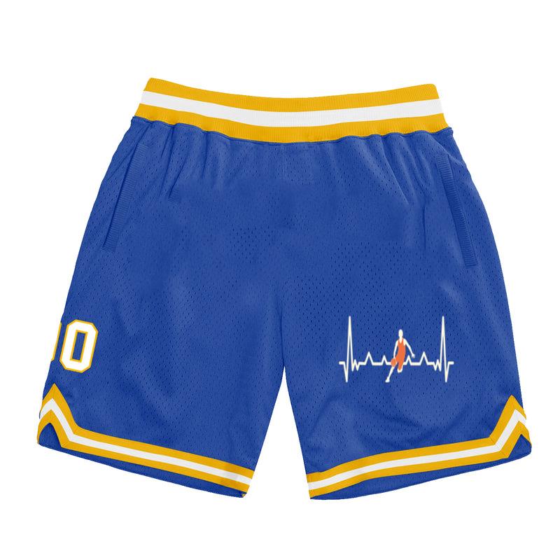 Heartbeat With Basketball Player Basketball Shorts