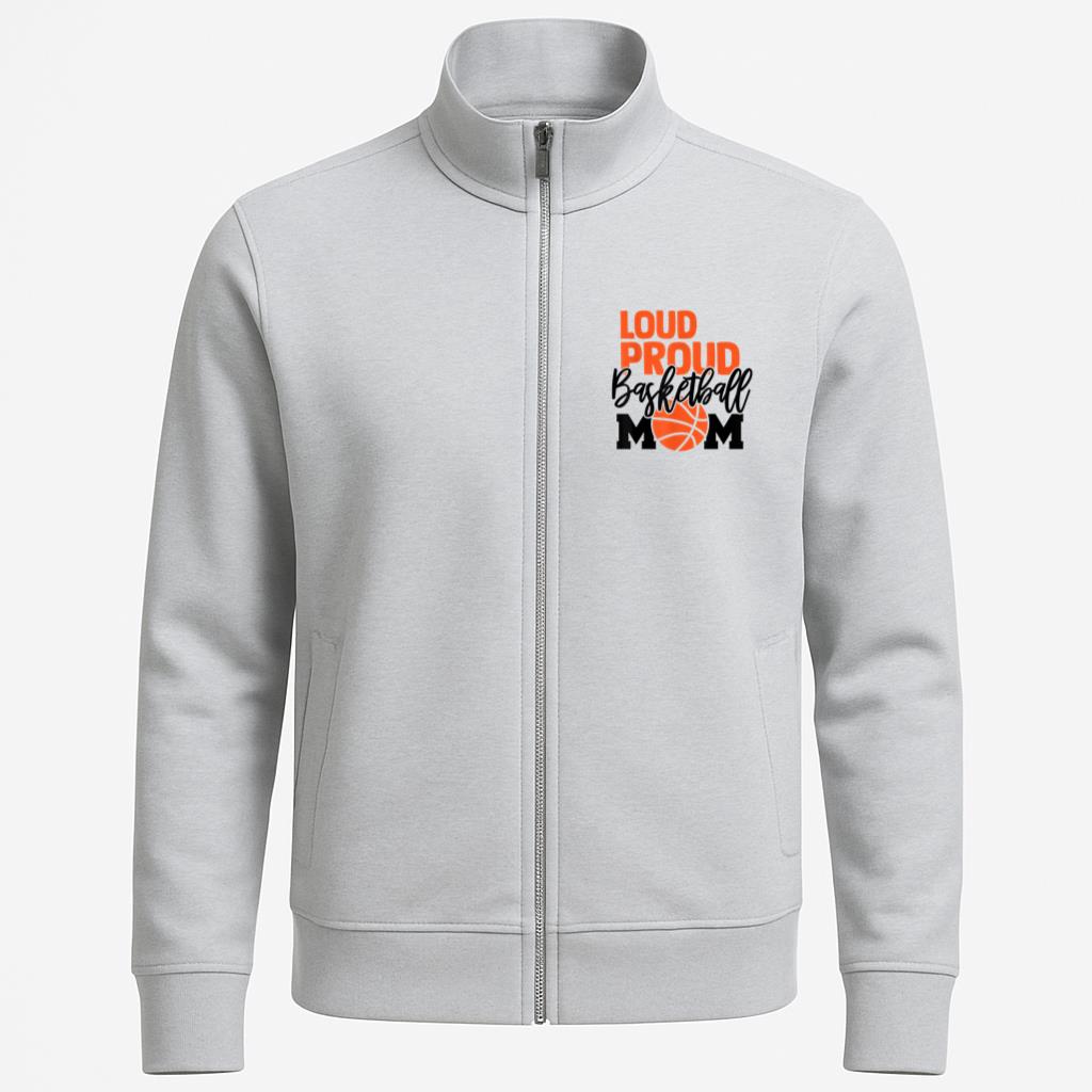Loud Proud Mom Basketball Mother Jacket
