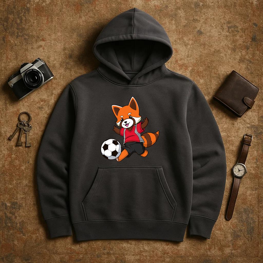 Red Panda Soccer Hoodie