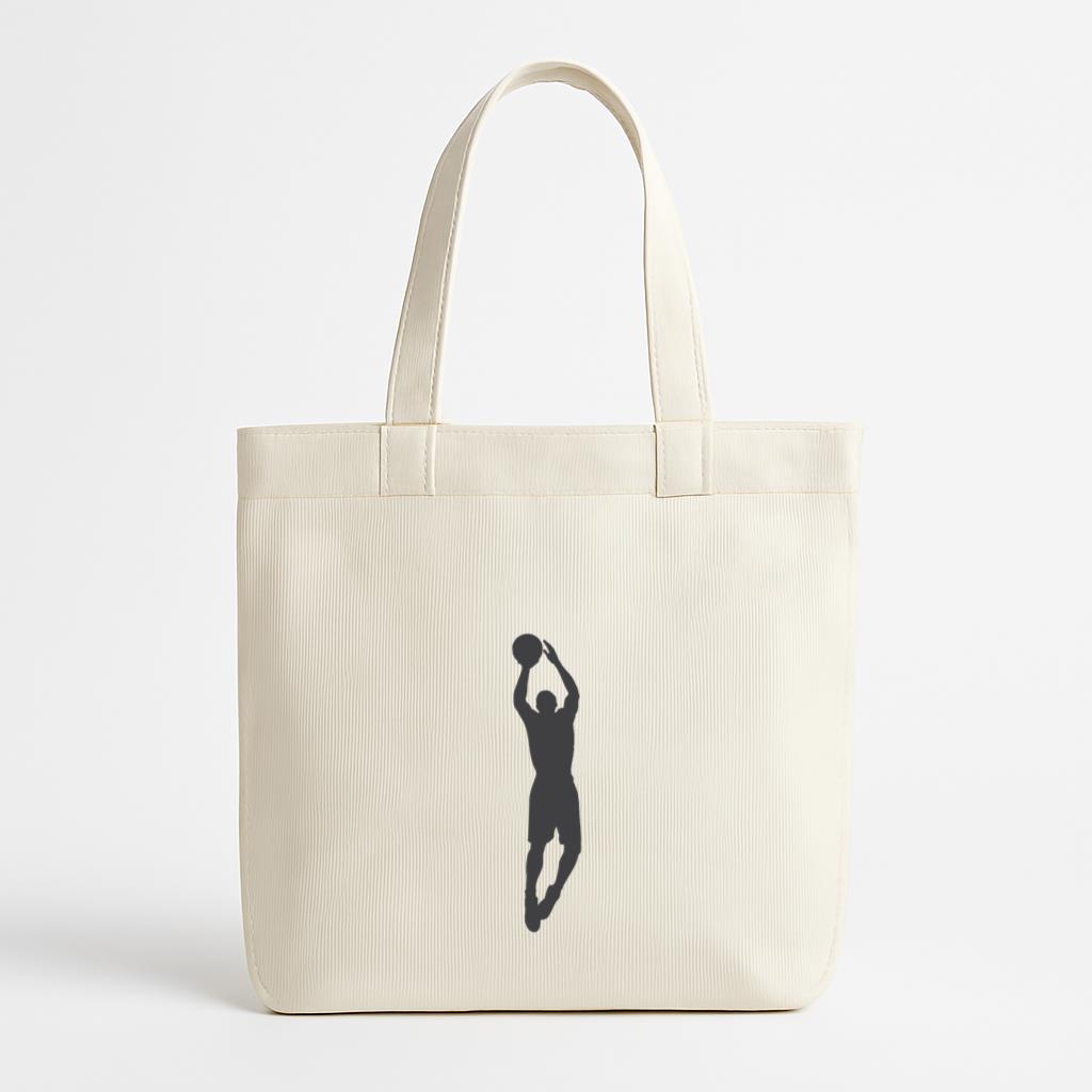 Shot Jump Player Canvas Tote Bag