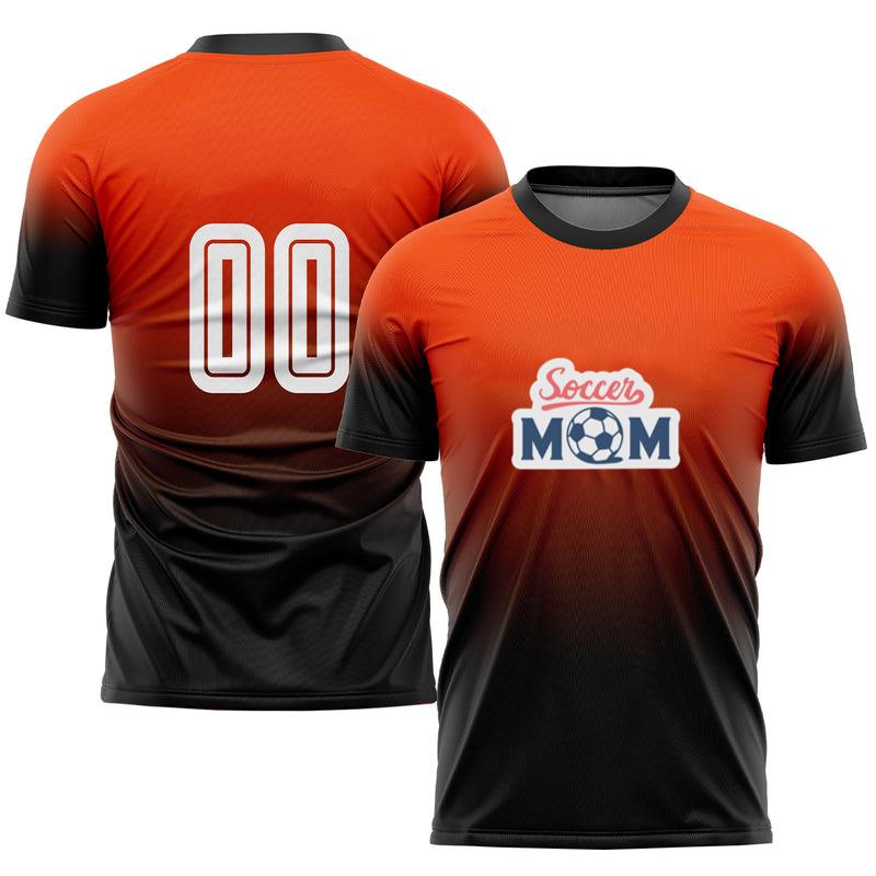 Soccer Mom Quote Lettering Soccer Jersey